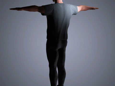 Tom Hardy Character 3D Model