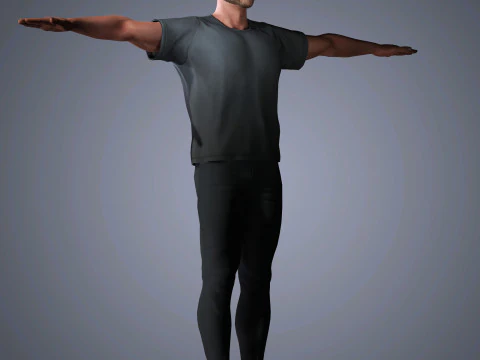 Tom Hardy Character 3D Model