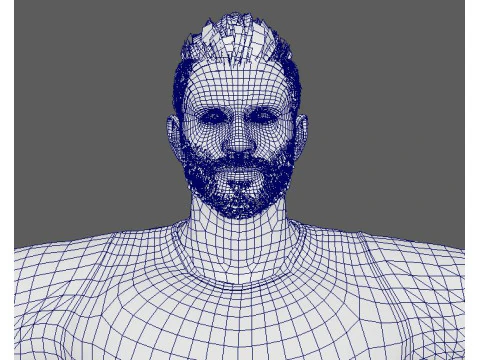 Tom Hardy Character 3D Model