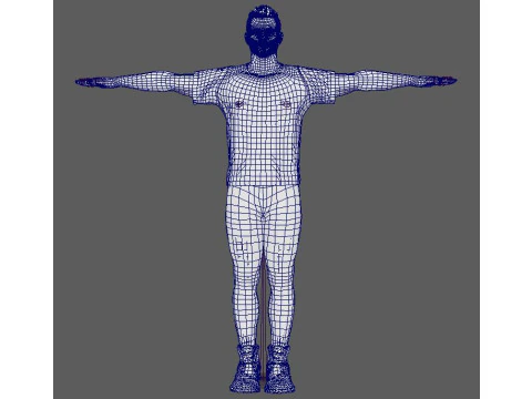 Tom Hardy Character 3D Model