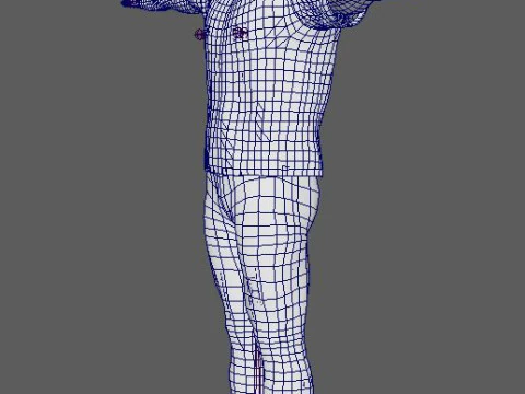 Tom Hardy Character 3D Model