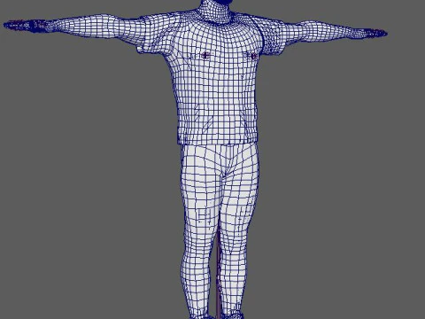 Tom Hardy Character 3D Model