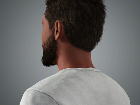 Ben Affleck Character Model 3D