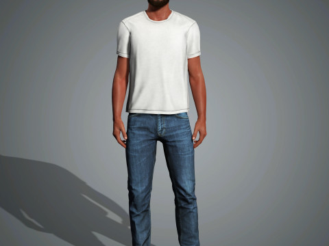 Ben Affleck Character Model 3D