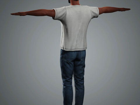 Ben Affleck Character Model 3D