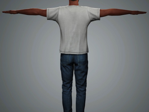 Ben Affleck Character Model 3D