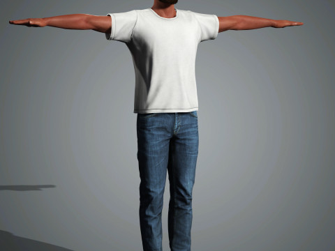 Ben Affleck Character Model 3D