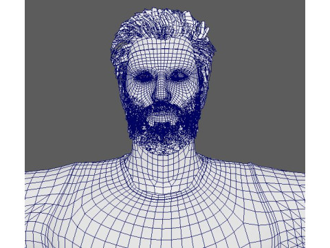 Ben Affleck Character Model 3D