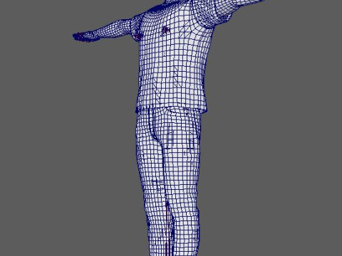 Ben Affleck Character Model 3D