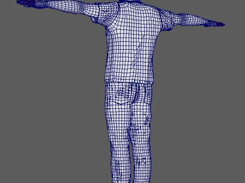 Ben Affleck Character Model 3D