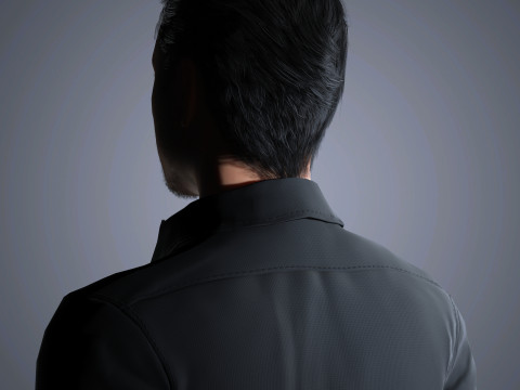 Riz Ahmed Character 3Dモデル