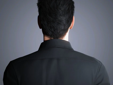 Riz Ahmed Character 3D Model