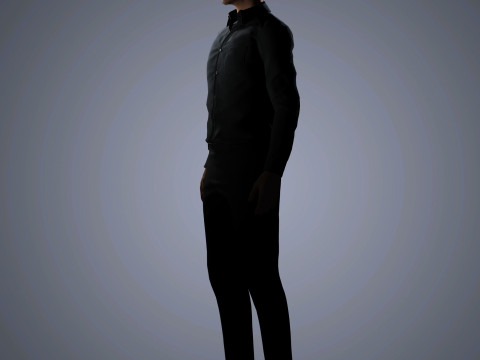 Riz Ahmed Character 3Dモデル
