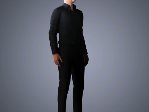 Riz Ahmed Character 3Dモデル