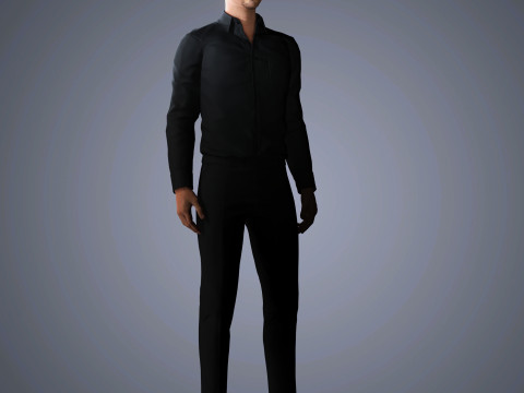 Riz Ahmed Character 3Dモデル