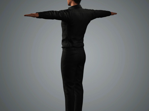 Riz Ahmed Character 3Dモデル