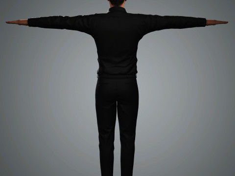 Riz Ahmed Character 3Dモデル