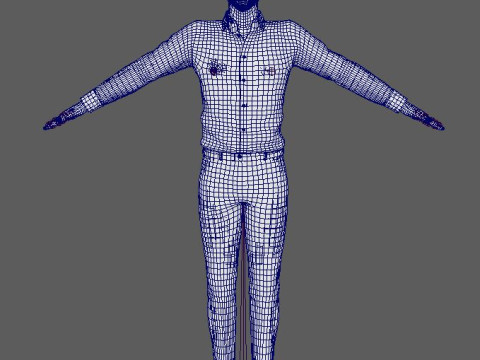 Riz Ahmed Character 3Dモデル