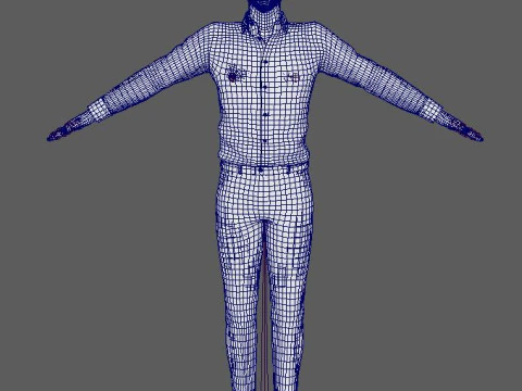 Riz Ahmed Character 3D Model