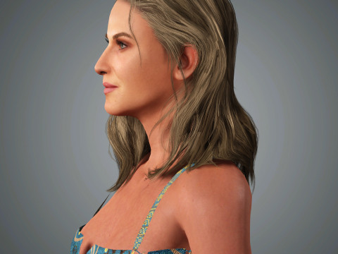 Molly Sims Character 3D Модель