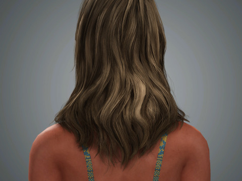 Molly Sims Character 3D Модель