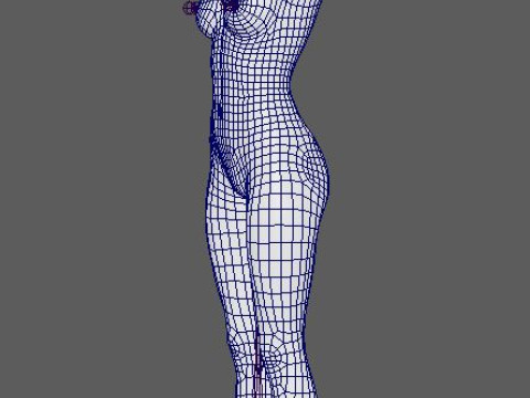 Molly Sims Character 3D Модель