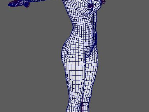 Molly Sims Character 3D Модель