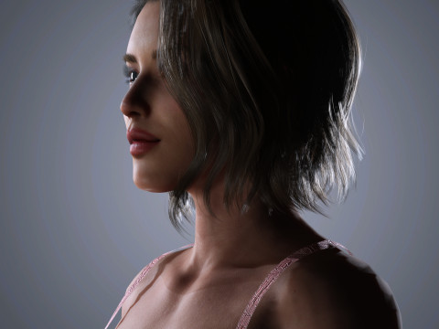 Eiza Gonzalez Character 3D Модель