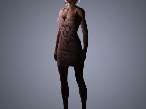 Eiza Gonzalez Character 3D Модель