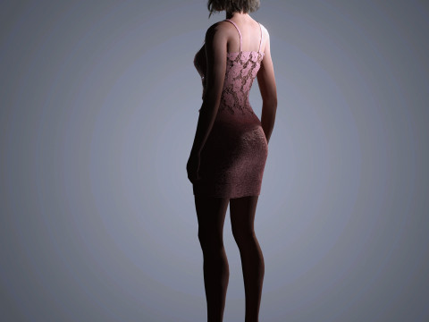 Eiza Gonzalez Character 3D Модель
