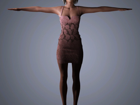 Eiza Gonzalez Character 3D Модель