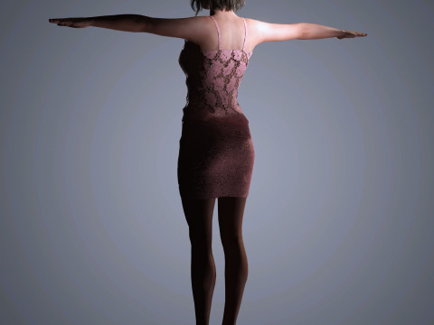 Eiza Gonzalez Character 3D Модель