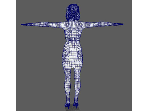 Eiza Gonzalez Character 3D Модель