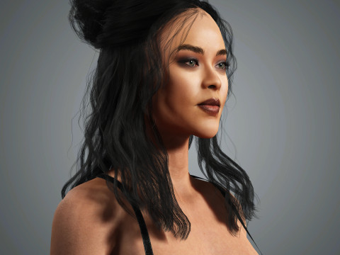 Rihanna Character 3D 模型