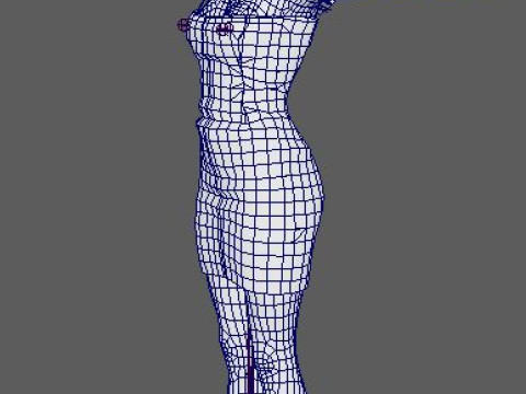 Rihanna Character 3D 模型