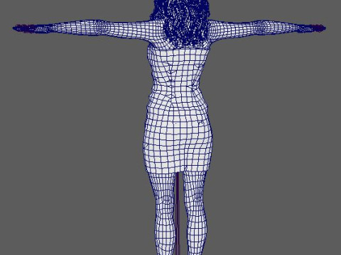 Rihanna Character 3D 模型