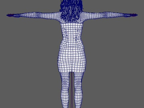 Rihanna Character 3D 模型