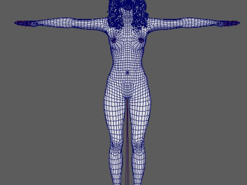 Rihanna Character 3D 模型