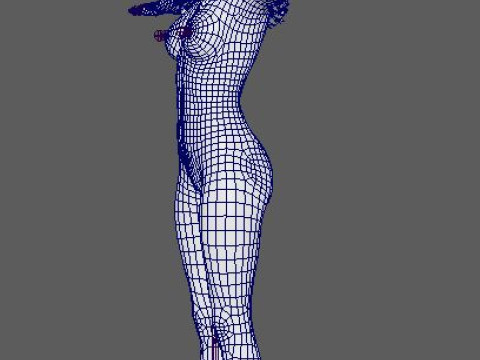 Rihanna Character 3D 模型