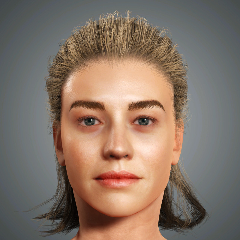 Yvonne Strahovski Character 3D Модель .c4d .max .obj .3ds .fbx .stl .blend