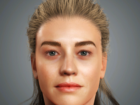 Yvonne Strahovski Character Modelo 3D