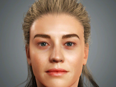 Personagem Yvonne Strahovski Modelo 3D