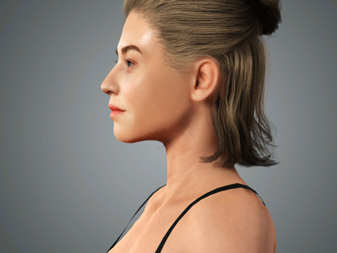 Yvonne Strahovski Character 3D Модель