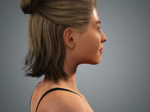 Yvonne Strahovski Character 3D Модель