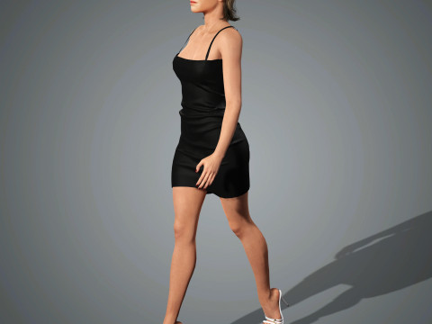 Yvonne Strahovski Character 3D Модель