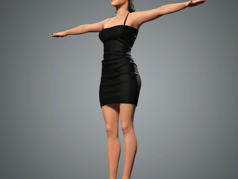 Yvonne Strahovski Character 3D Модель