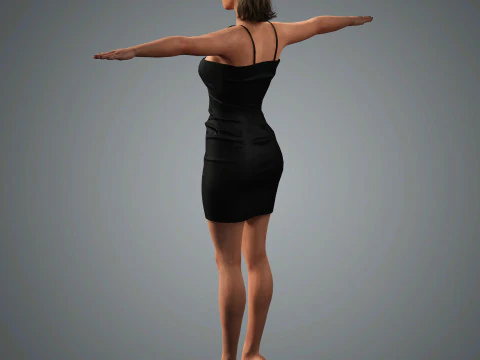 Yvonne Strahovski Character 3D Model