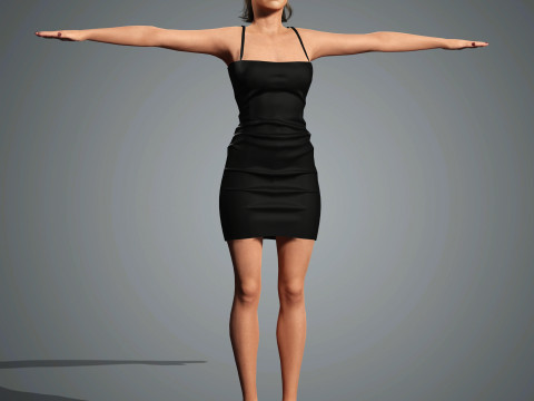 Yvonne Strahovski Character 3D Модель