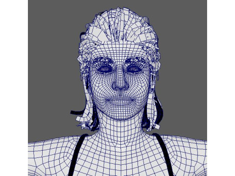 Yvonne Strahovski Character 3D Модель
