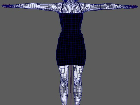 Yvonne Strahovski Character 3D Model